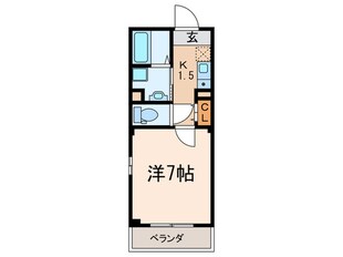 Ｆｌｏｗｅｒ尼崎の物件間取画像